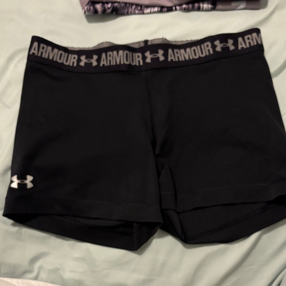 Under Armour Women's Black Athletic Shorts